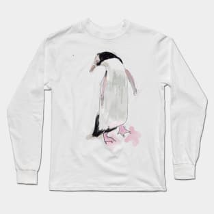 Yellow eyed penguin Long Sleeve T-Shirt